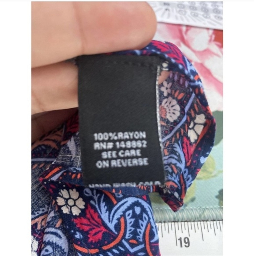 Torrid Kimono Gauze Long Cardigan Size 1/2 - Picture 7 of 7